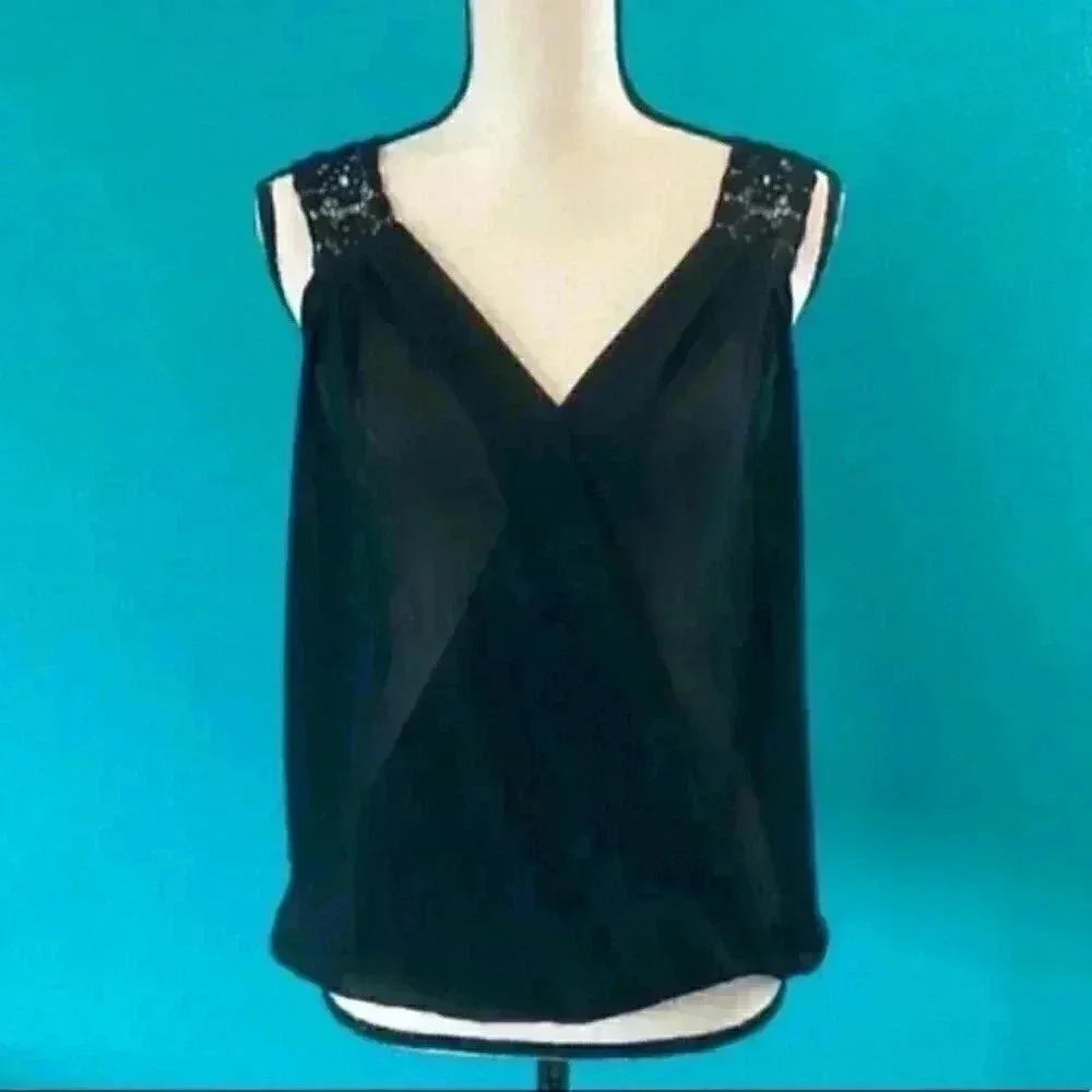 Double zero sheer black shirt